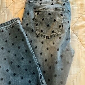 Stella McCartney Blue Jeans with Black Star Design